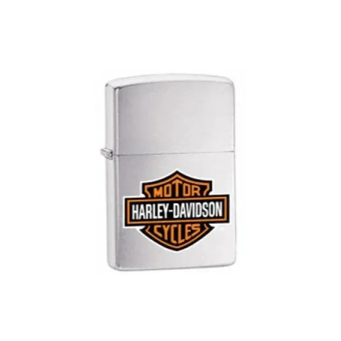 Zippo Lighter – High Polish Chrome Harley Davidson Logo