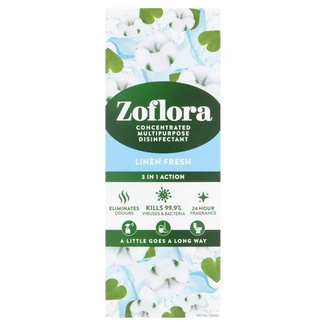 Zoflora Concentrated Disinfectant Linen Fresh 500ml
