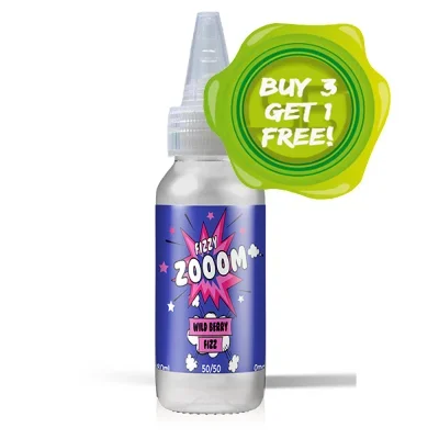 Zooom E Liquid Wild Berry Fizz 80ml